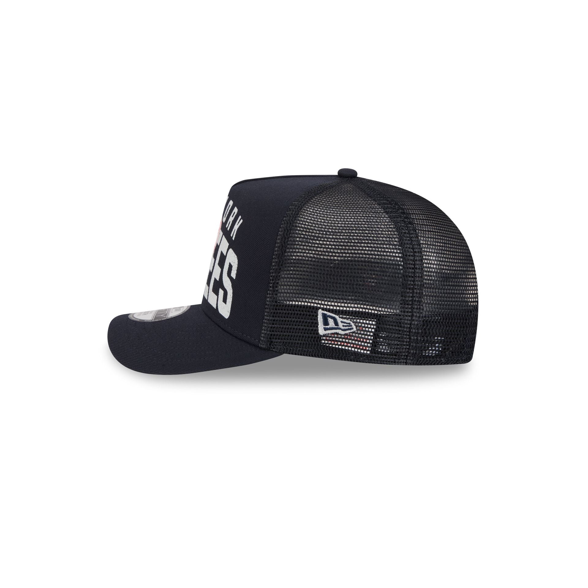 New York Yankees Logo Fade Kids 9FIFTY A-Frame Trucker Hat