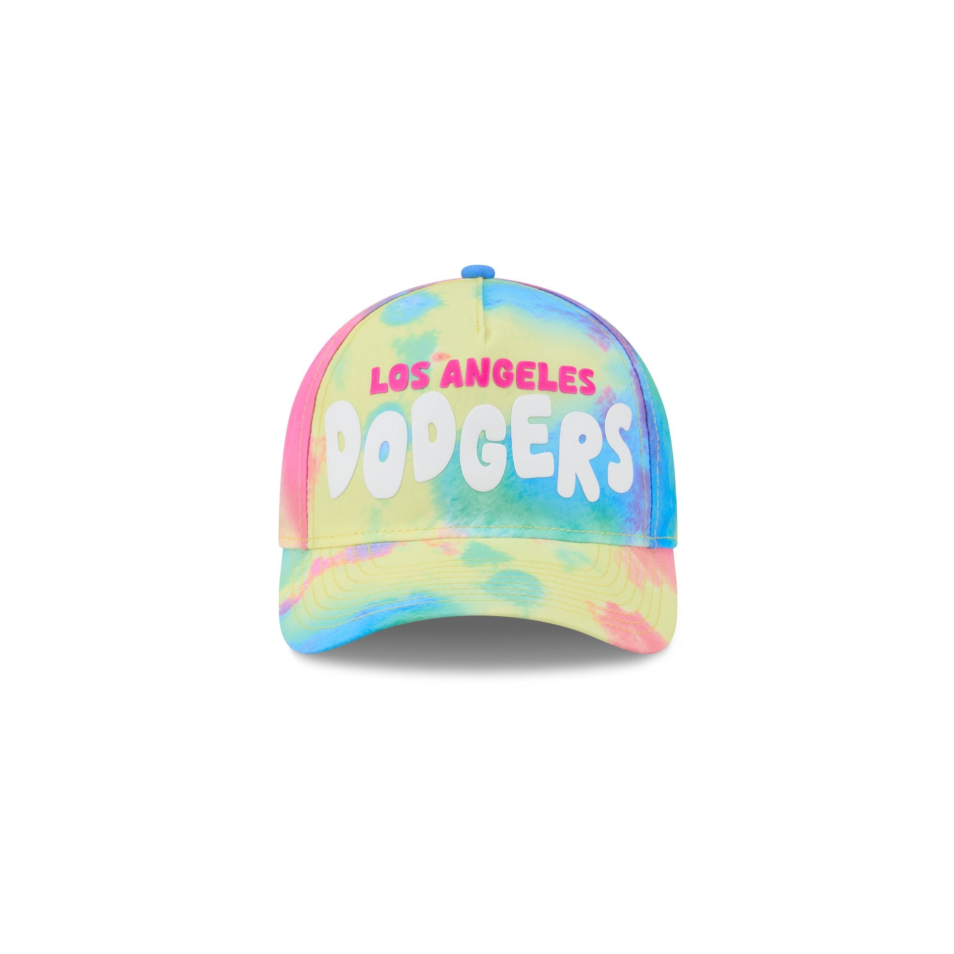 Los Angeles Dodgers Tie Dye Kids 9FORTY M-Crown A-Frame Snapback Hat