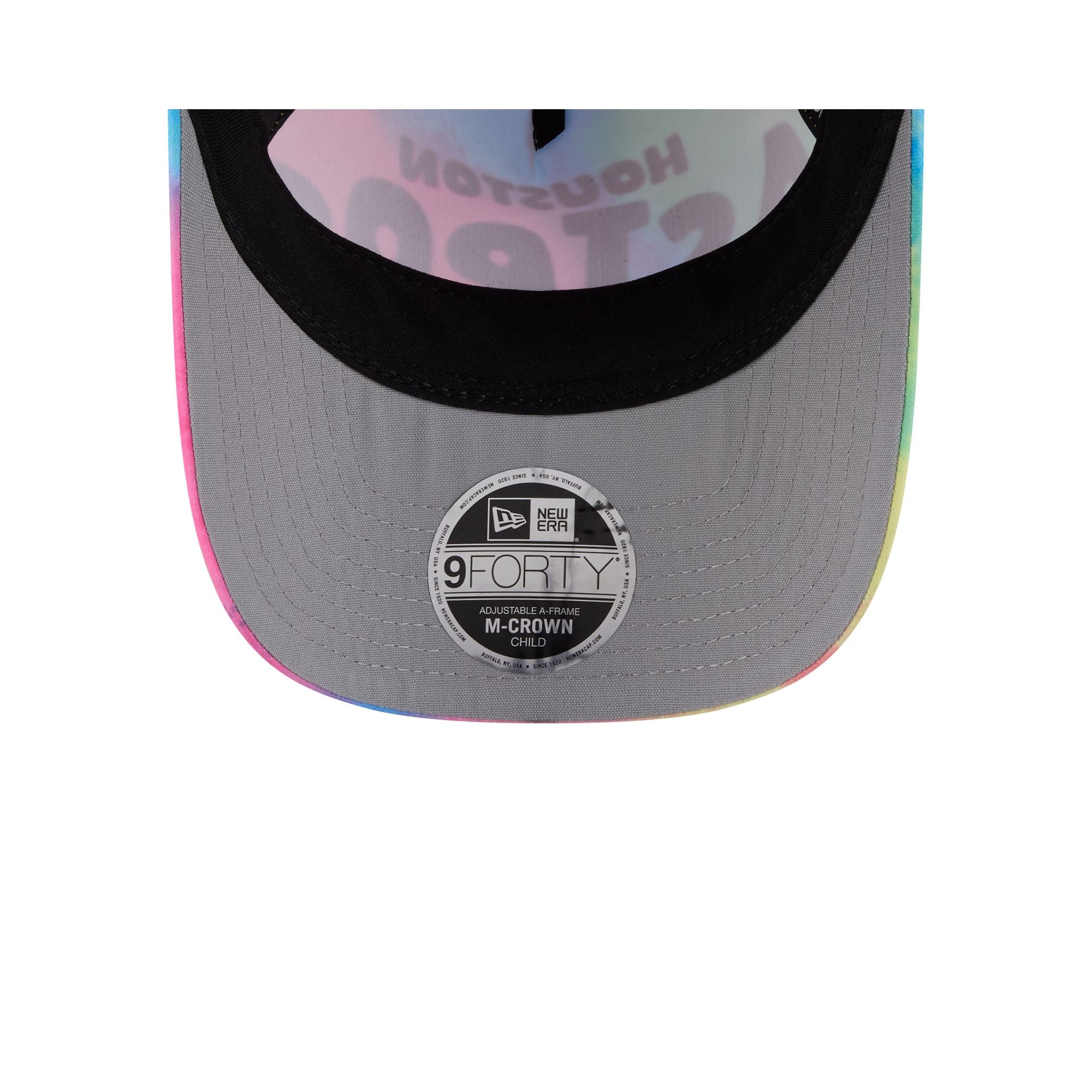 Houston Astros Tie Dye Kids 9FORTY M-Crown A-Frame Snapback Hat