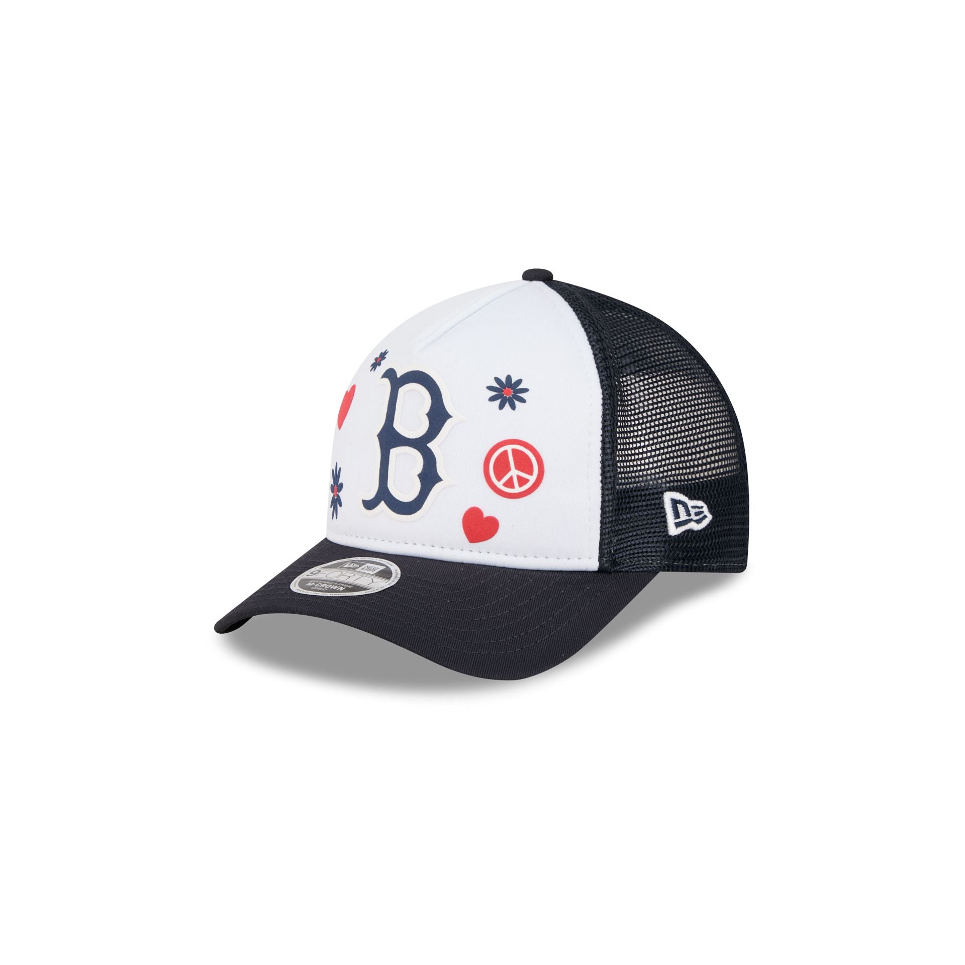 Boston Red Sox Play Kids 9FORTY M-Crown A-Frame Trucker Hat