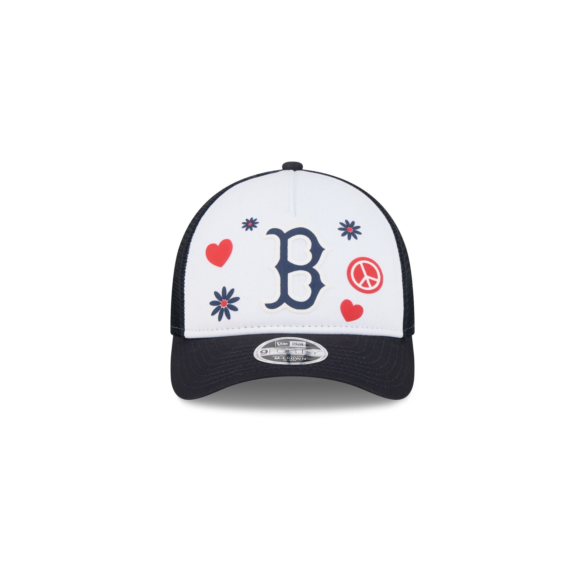 Boston Red Sox Play Kids 9FORTY M-Crown A-Frame Trucker Hat