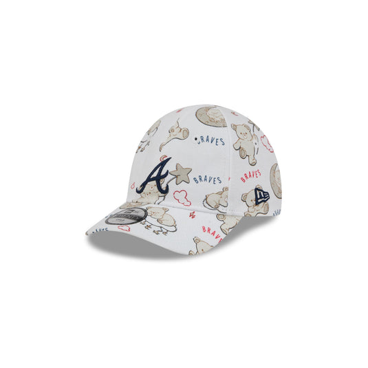 Atlanta Braves Teddy Kids 9TWENTY Adjustable Hat - New Era Cap
