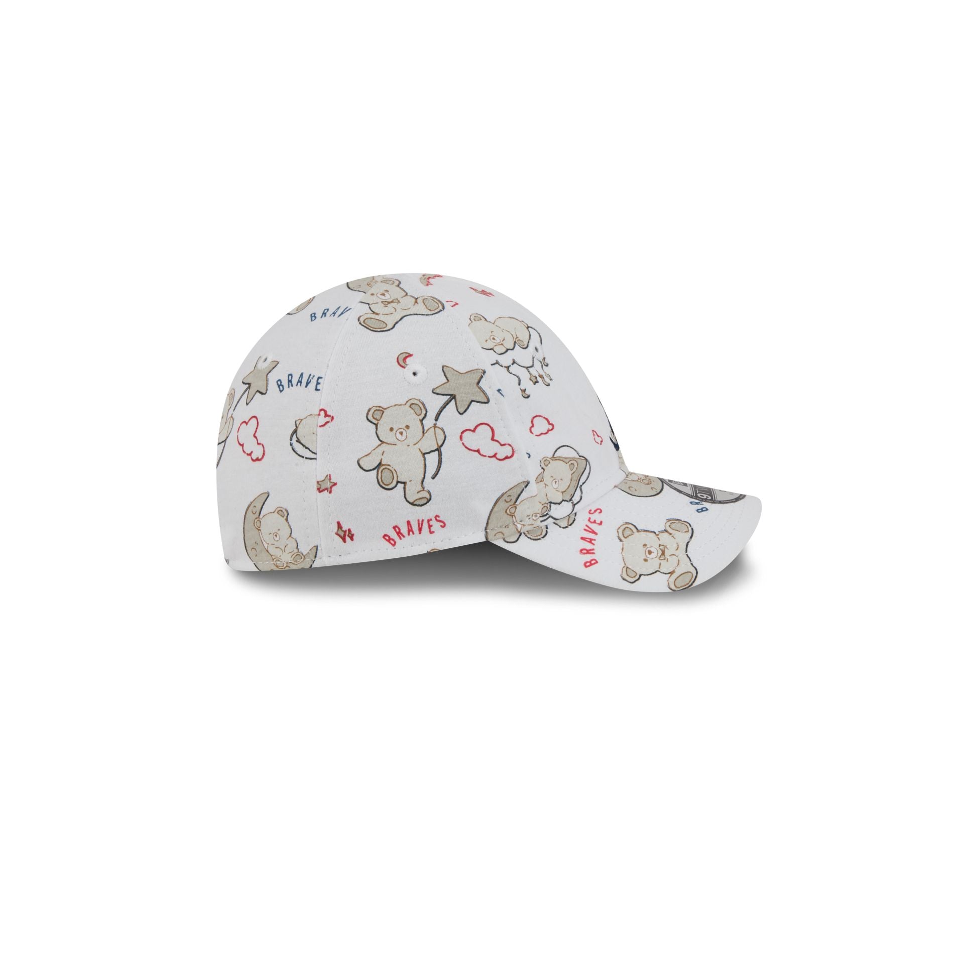 Atlanta Braves Teddy Kids 9TWENTY Adjustable Hat