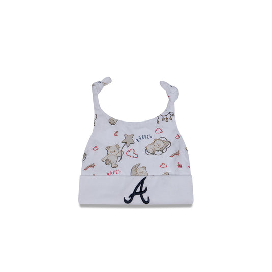Atlanta Braves Teddy Baby Beanie Hat - New Era Cap