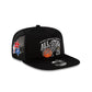 Alpha Industries 2026 NBA All-Star Game Black 9FIFTY A-Frame Trucker Hat