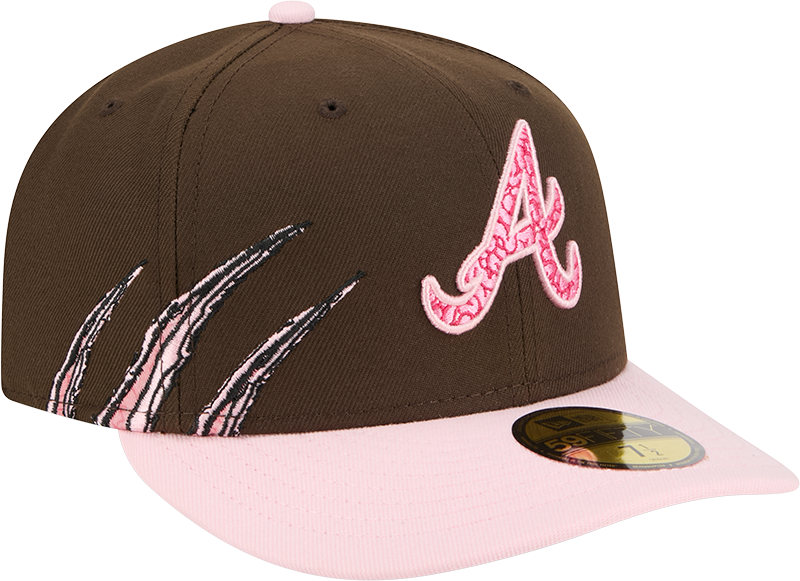 Atlanta Braves Brains 59FIFTY Fitted Hat