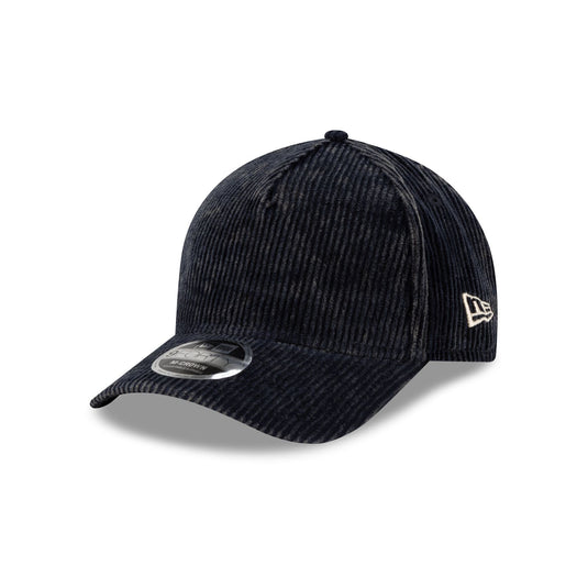 New Era Cap Washed Corduroy Navy 9FORTY M-Crown A-Frame Snapback Hat - New Era Cap