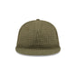 New Era Cap Waffle Knit Olive Retro Crown 9FIFTY Strapback Hat
