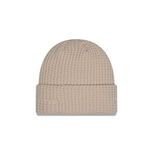New Era Cap Waffle Knit Stone Cuff Knit Hat - New Era Cap