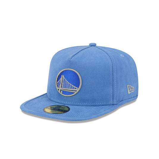 Golden State Warriors Quilted 59FIFTY A-Frame Fitted Hat - New Era Cap