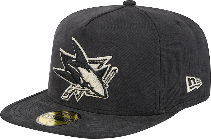 San Jose Sharks Quilted 59FIFTY A-Frame Fitted Hat