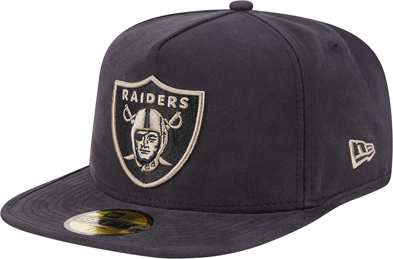Las Vegas Raiders Quilted 59FIFTY A-Frame Fitted Hat