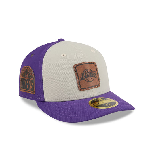 Los Angeles Lakers Quilted Low Profile 59FIFTY Fitted Hat - New Era Cap