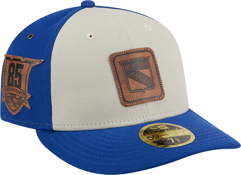 New York Rangers Quilted Low Profile 59FIFTY Fitted Hat