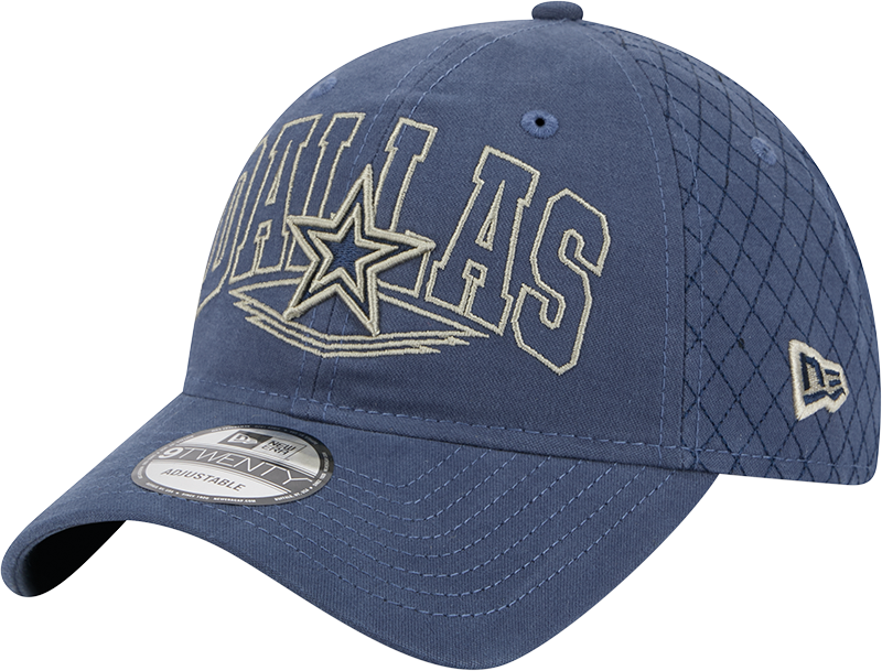 Dallas Cowboys Quilted Wordmark 9TWENTY Adjustable Hat