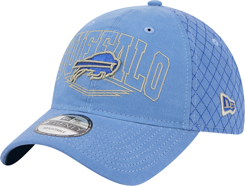 Buffalo Bills Quilted Wordmark 9TWENTY Adjustable Hat