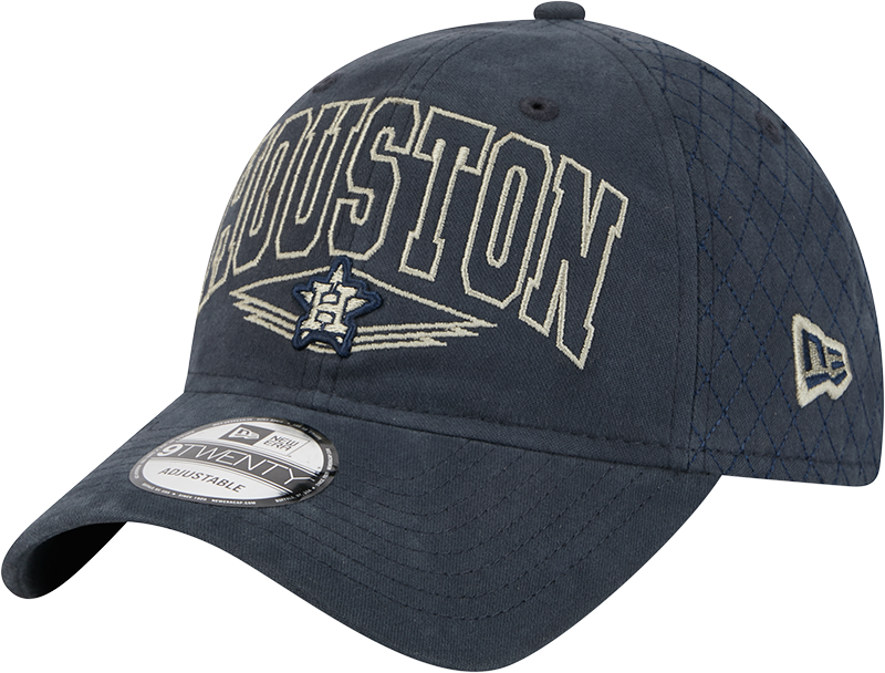 Houston Astros Quilted Wordmark 9TWENTY Adjustable Hat