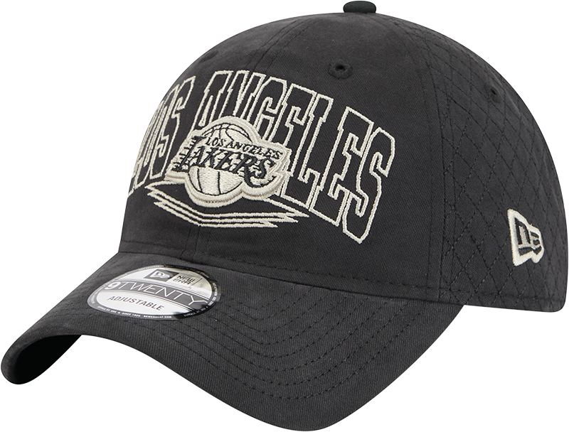 Los Angeles Lakers Quilted Wordmark 9TWENTY Adjustable Hat