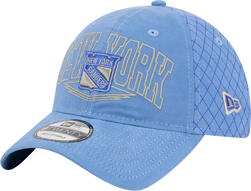 New York Rangers Quilted Wordmark 9TWENTY Adjustable Hat