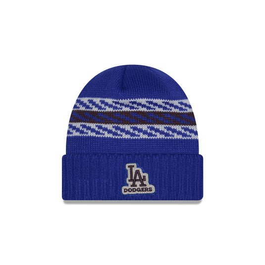 Los Angeles Dodgers Quilted Cuff Knit Hat - New Era Cap