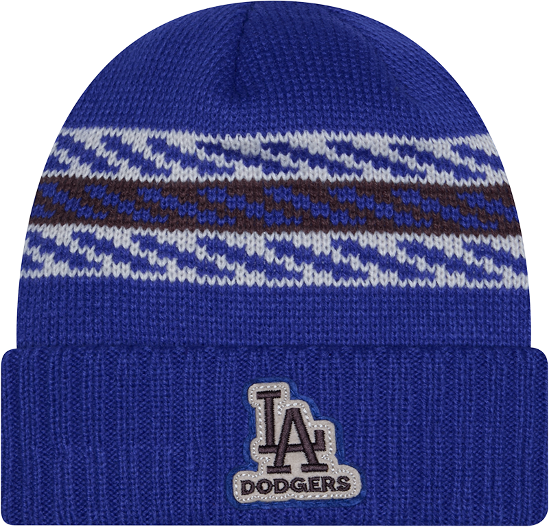 Los Angeles Dodgers Quilted Cuff Knit Hat