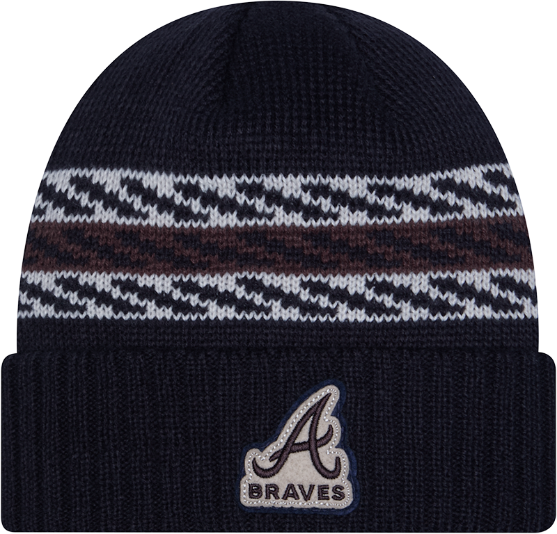 Atlanta Braves Quilted Cuff Knit Hat