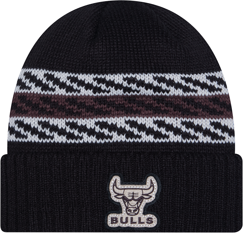 Chicago Bulls Quilted Cuff Knit Hat