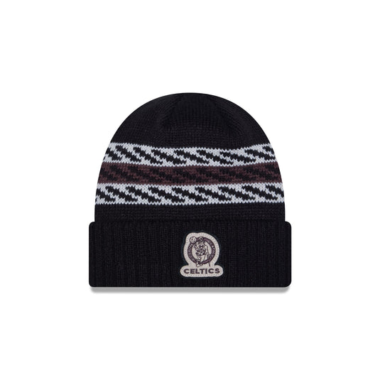 Boston Celtics Quilted Cuff Knit Hat - New Era Cap
