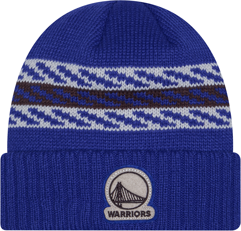 Golden State Warriors Quilted Cuff Knit Hat