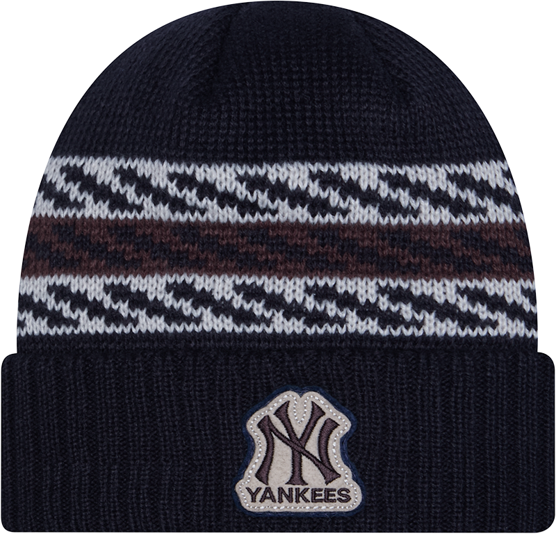 New York Yankees Quilted Cuff Knit Hat
