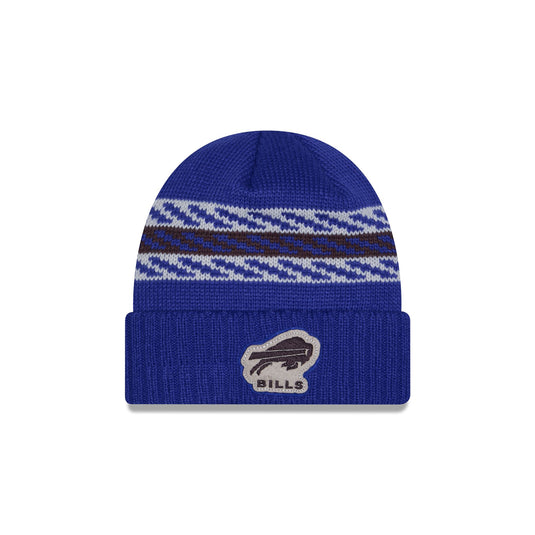 Buffalo Bills Quilted Cuff Knit Hat - New Era Cap