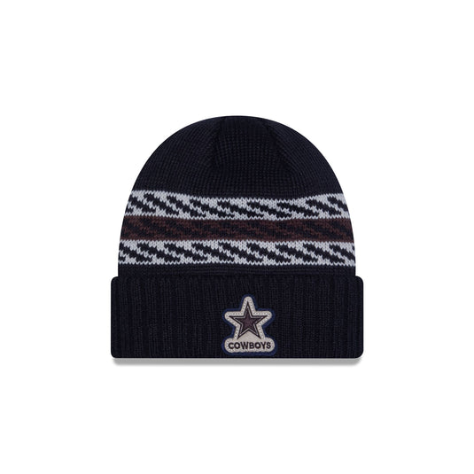 Dallas Cowboys Quilted Cuff Knit Hat - New Era Cap