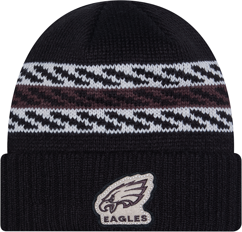 Philadelphia Eagles Quilted Cuff Knit Hat
