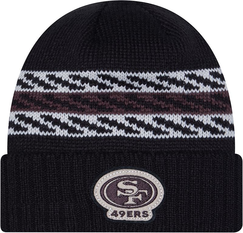 San Francisco 49ers Quilted Cuff Knit Hat