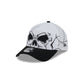 New Era Cap Satin Skull 9FORTY A-Frame Snapback Hat