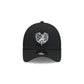 Atlanta Braves Skeletal Heart 9FORTY A-Frame Snapback Hat