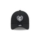 Chicago Cubs Skeletal Heart 9FORTY A-Frame Snapback Hat