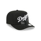 Los Angeles Dodgers Skeletal Script 9FIFTY A-Frame Snapback Hat
