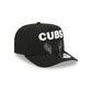 Chicago Cubs Skeletal Script 9FIFTY A-Frame Snapback Hat