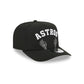 Houston Astros Skeletal Script 9FIFTY A-Frame Snapback Hat