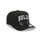 Chicago Bulls Skeletal Script 9FIFTY A-Frame Snapback Hat