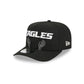 Philadelphia Eagles Skeletal Script 9FIFTY A-Frame Snapback Hat