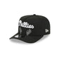 Philadelphia Phillies Skeletal Script 9FIFTY A-Frame Snapback Hat