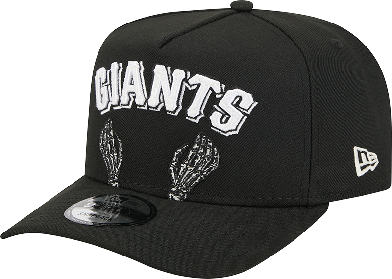 San Francisco Giants Skeletal Script 9FIFTY A-Frame Snapback Hat