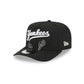 New York Yankees Skeletal Script 9FIFTY A-Frame Snapback Hat