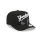 New York Yankees Skeletal Script 9FIFTY A-Frame Snapback Hat
