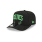 Boston Celtics Skeletal Script 9FIFTY A-Frame Snapback Hat
