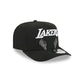 Los Angeles Lakers Skeletal Script 9FIFTY A-Frame Snapback Hat