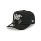 Brooklyn Nets Skeletal Script 9FIFTY A-Frame Snapback Hat