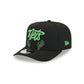Brooklyn Nets Skeletal Script 9FIFTY A-Frame Snapback Hat